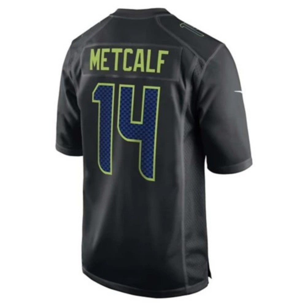 S.Seahawks #14 DK Metcalf Black Chase Stitched American Football Jerseys